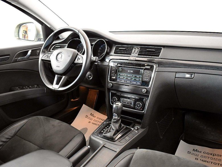 Шкода суперб 2012 салон