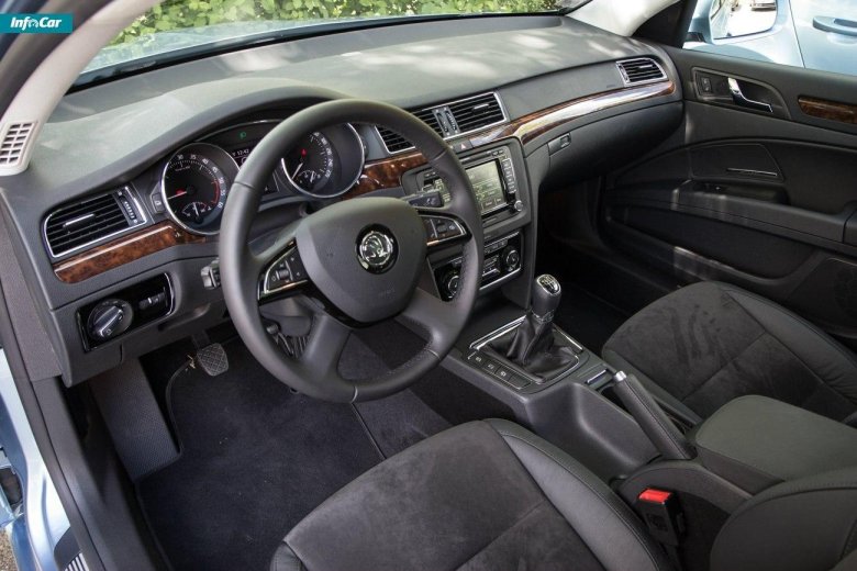 Škoda superb 2011 салон