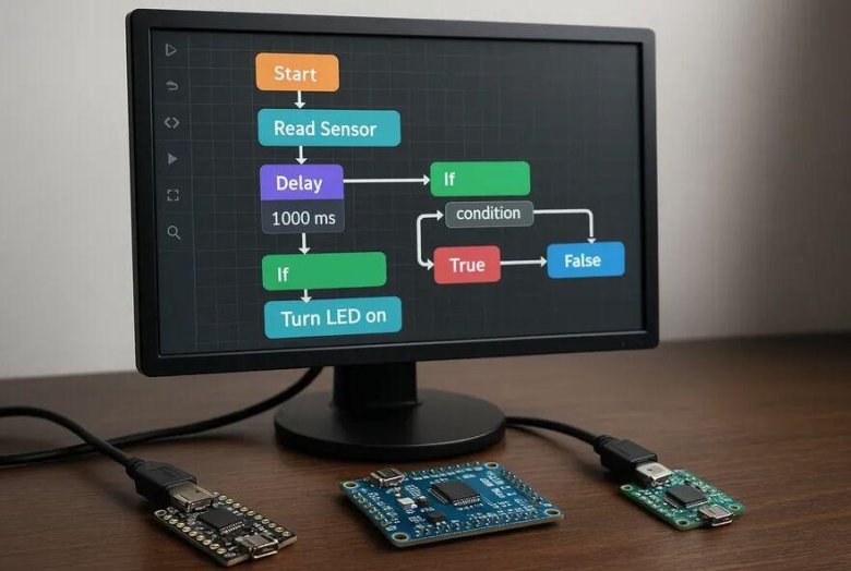 Xod графический язык программирования для arduino