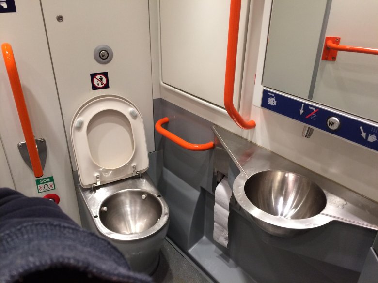 Train toilet