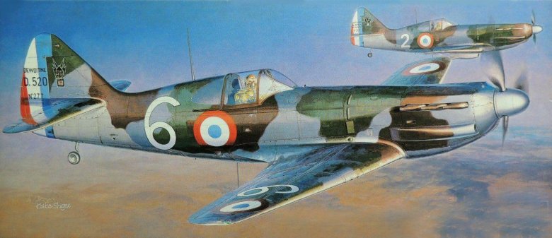 Девуатин 520 истребитель