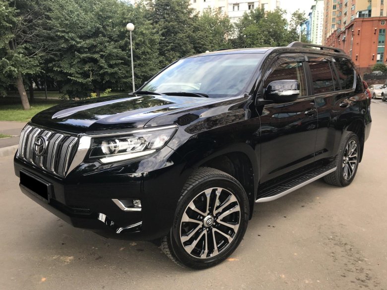 Toyota prado 2017 black