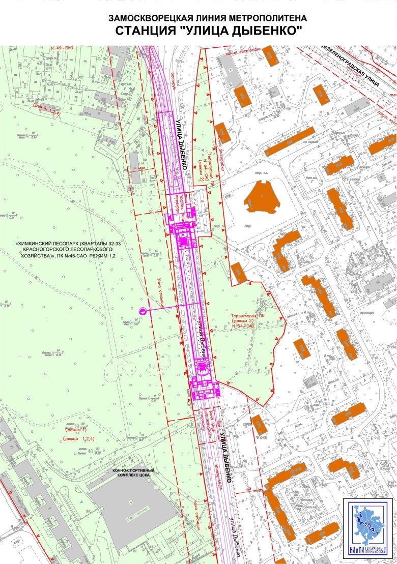 Станция метро ховрино на схеме