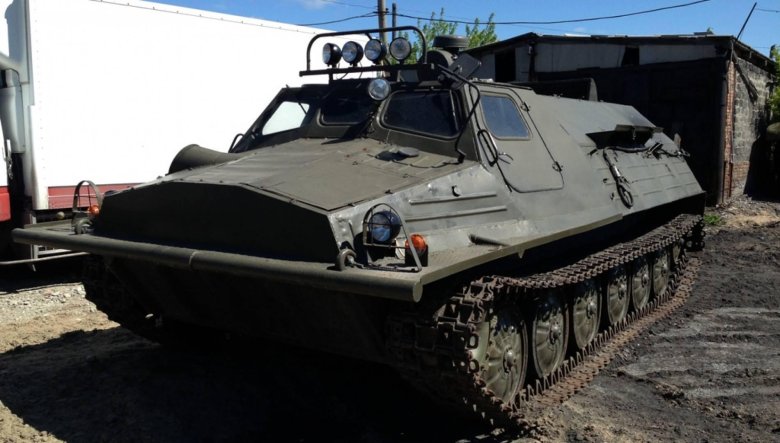 Гусеничный вездеход газушка