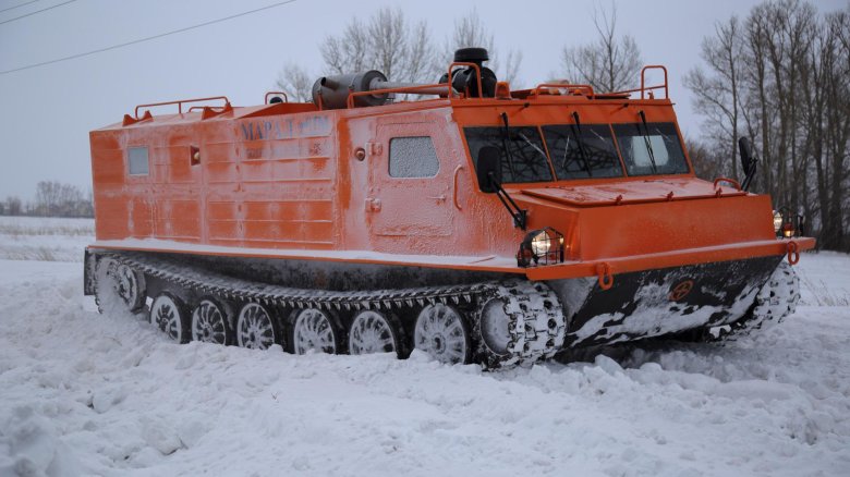 Снегоболотоход узгт 702