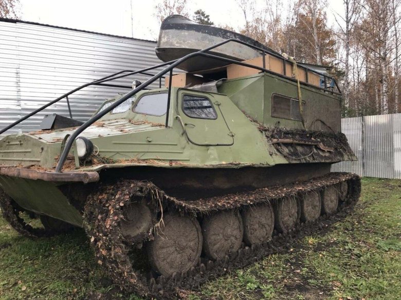 Гусеничный снегоболотоход газ 3409 бобр