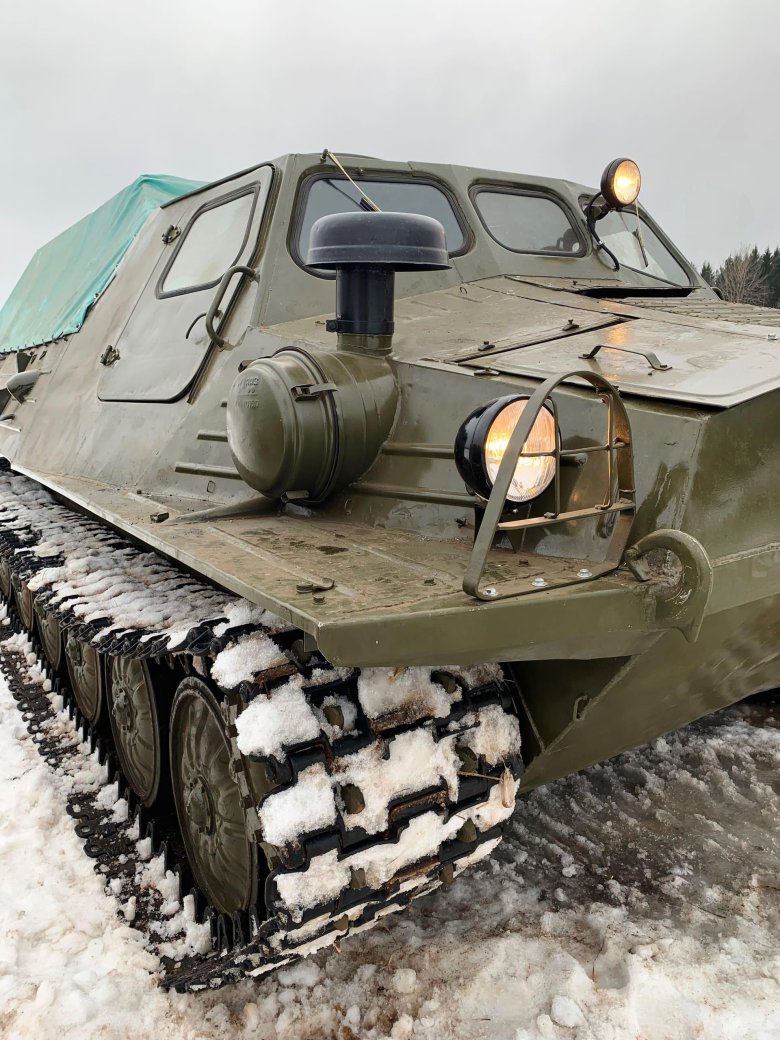 Гусеничный вездеход гт т