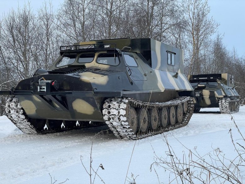 Гусеничный вездеход гт тмс