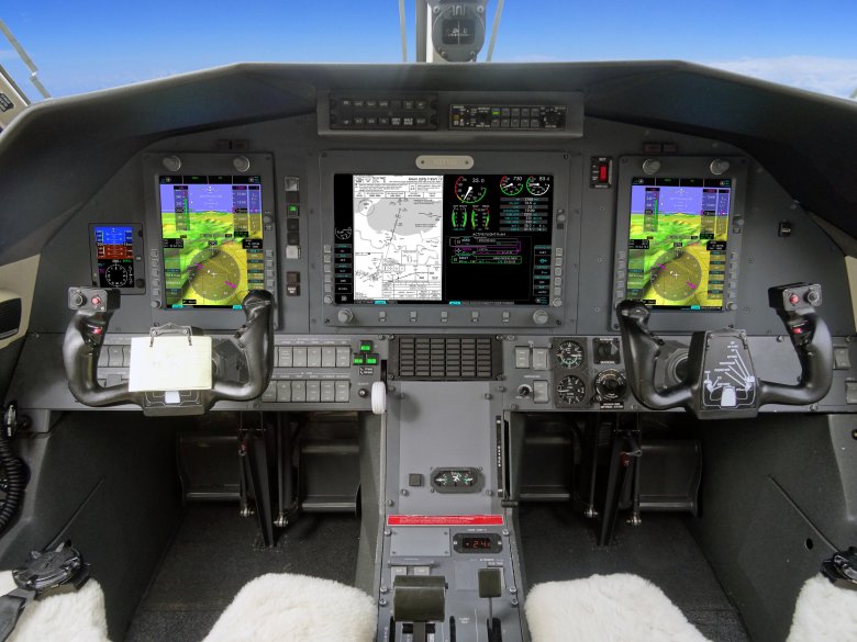 Панель управления самолета