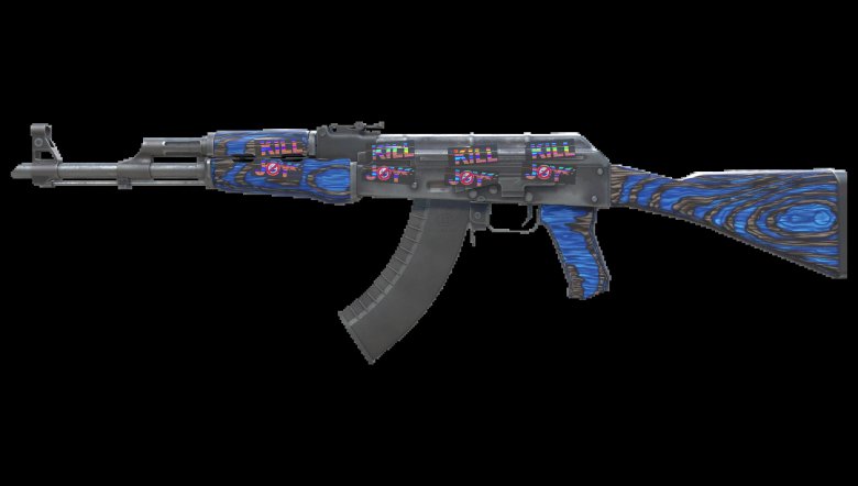 Ak 47 blue laminate