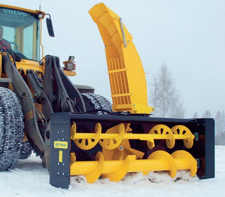 Роторные снегоочистители