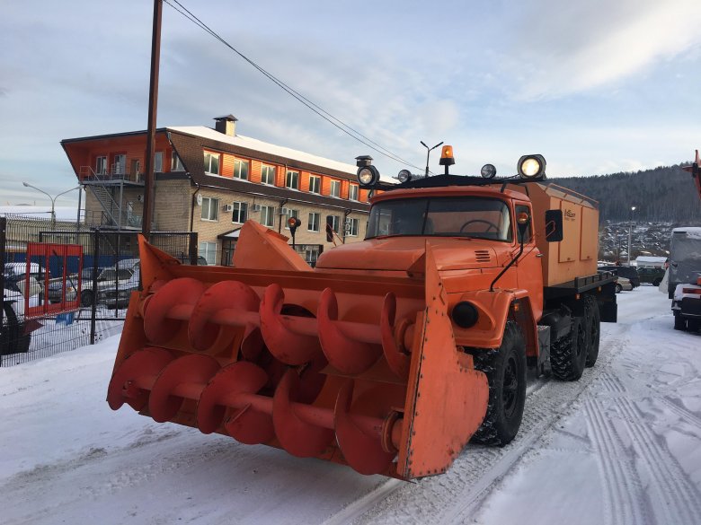Шнекороторный снегоочиститель урал дэ-226