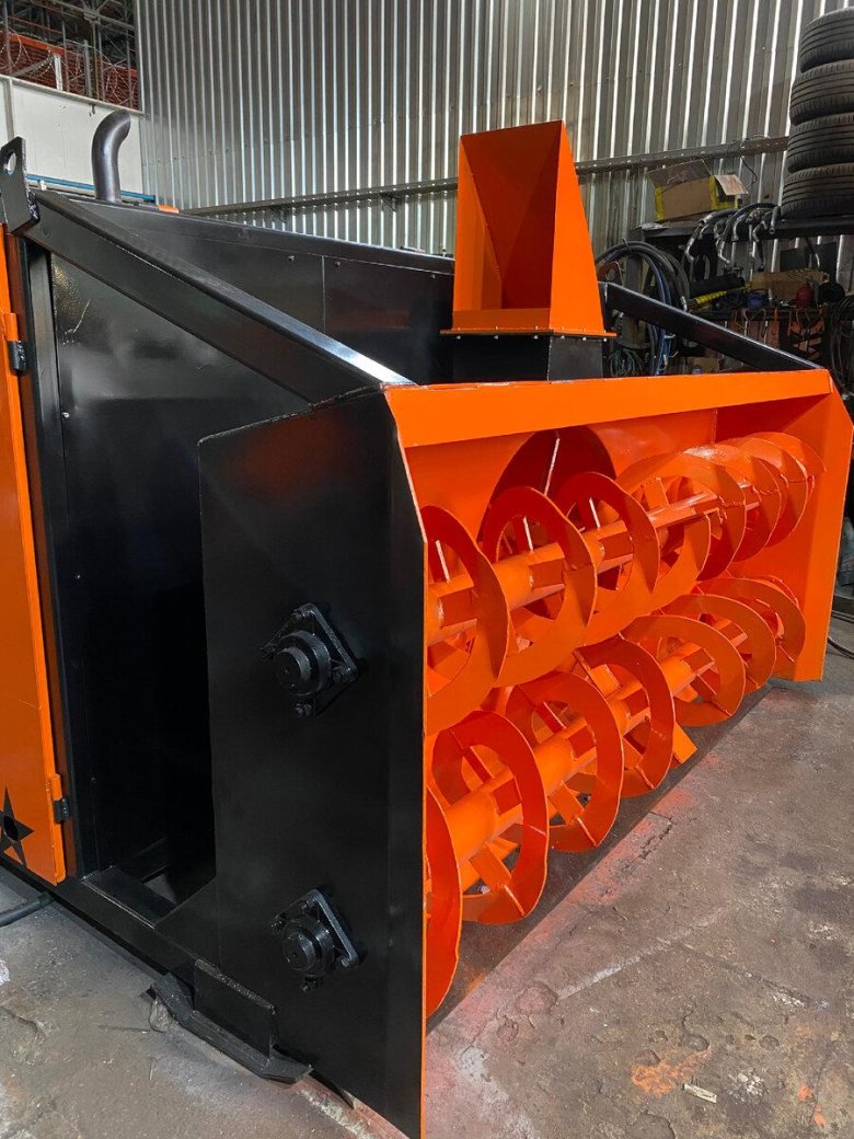 Снегоочиститель фрезерно-роторный дэм-124