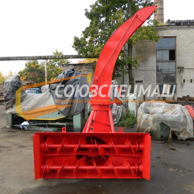 Фрезерно роторный снегоочиститель