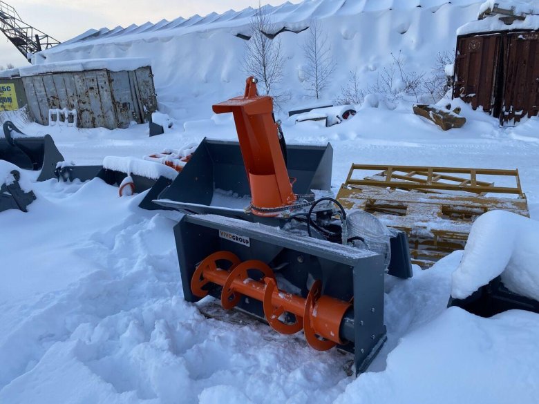 Шнекороторный снегоочиститель