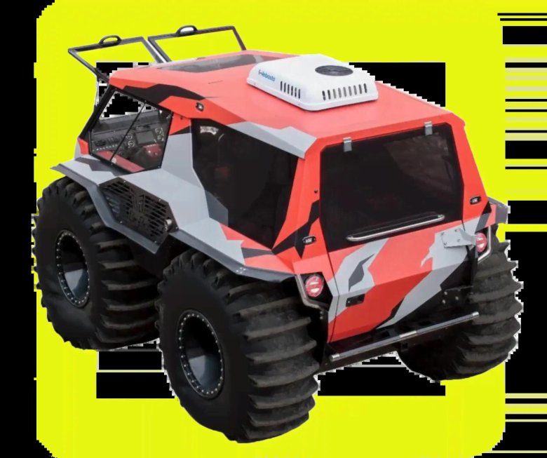 Вездеход-амфибия bigbo