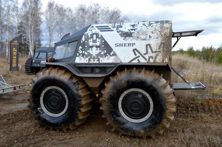 Вездеход амфибия шерп