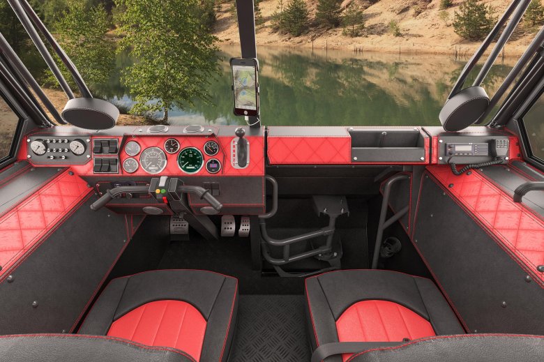 Вездеход шерп кабина