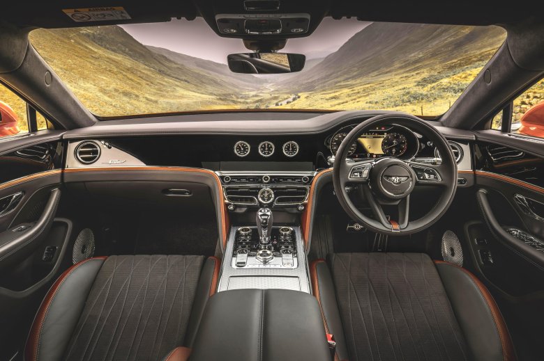 Bentley flying spur interior