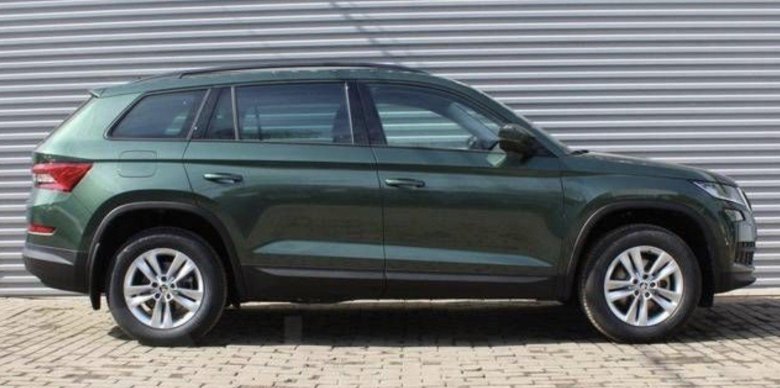 Skoda kodiaq emerald green