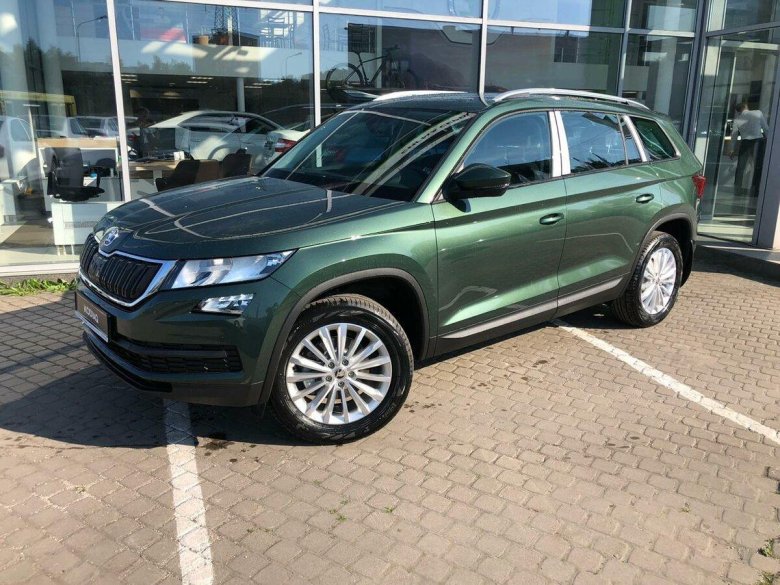 Skoda kodiaq emerald green