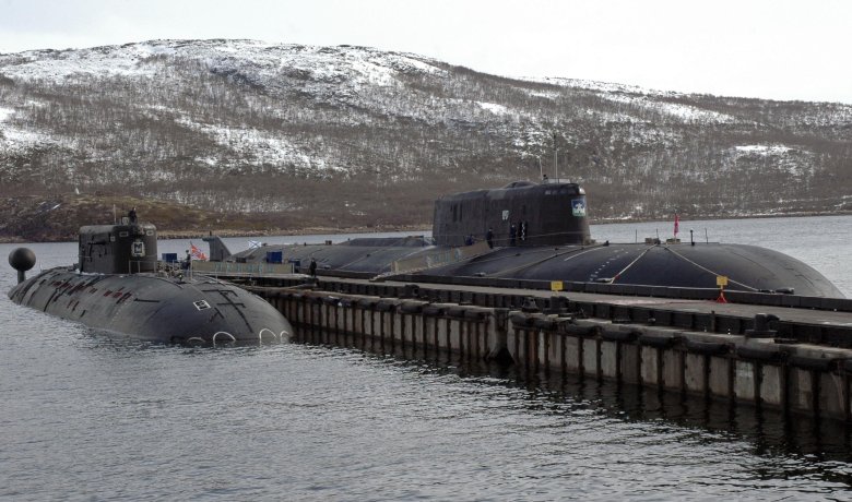 Гаджиево база подводных лодок северного флота