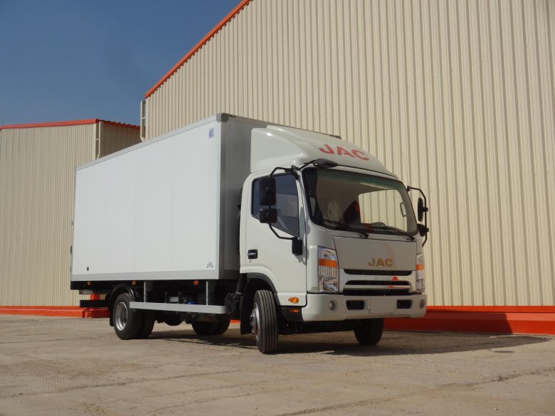 Jac n120 изотермический фургон