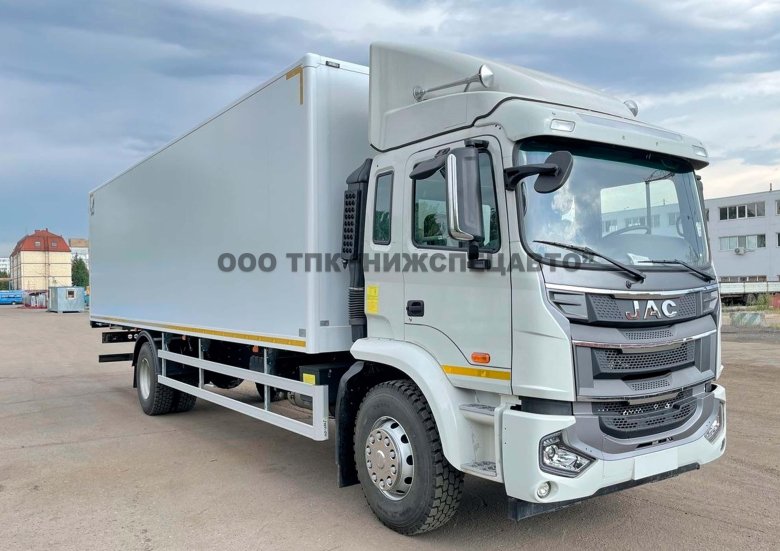 Jac n90 изотермический фургон