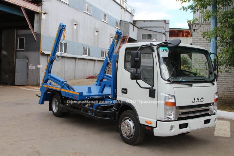 Jac n120 эвакуатор