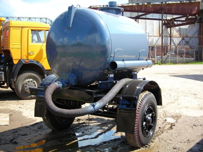 Вакуумная полуприцеп-цистерна лкт-4в