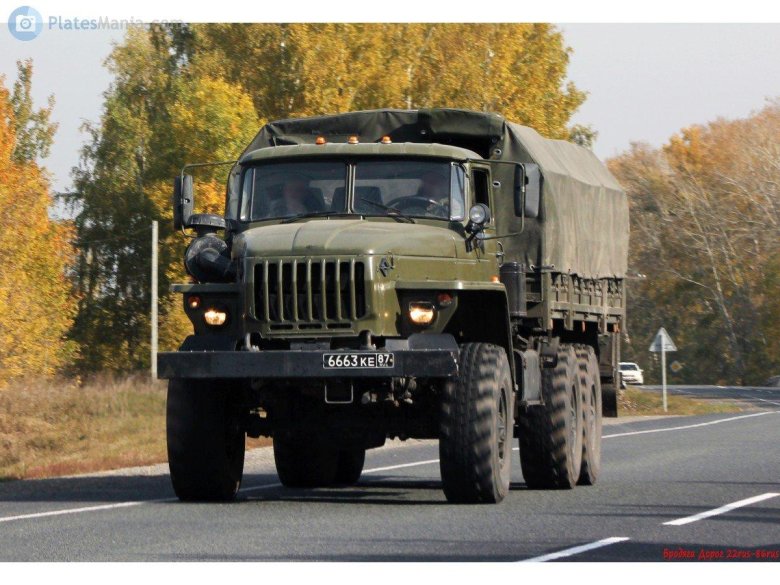 Урал 4320 грузовой армейский