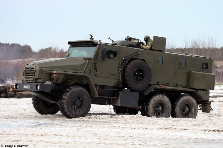 Урал 4320 вв бронированный