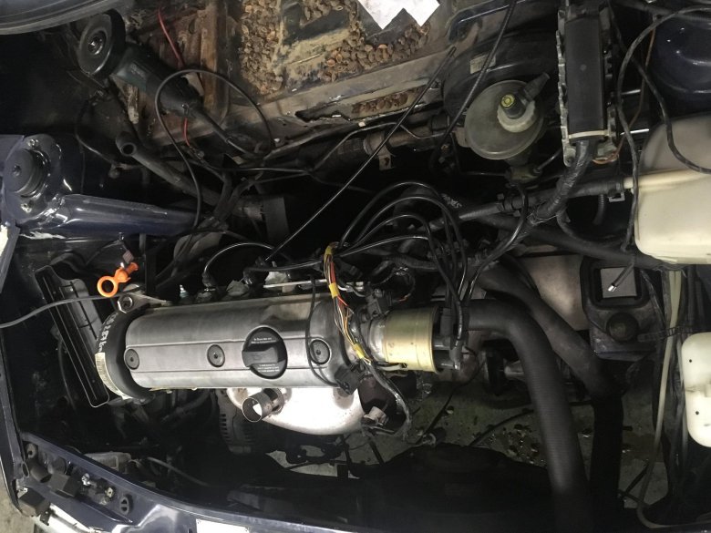 Двигатель пассат б 3