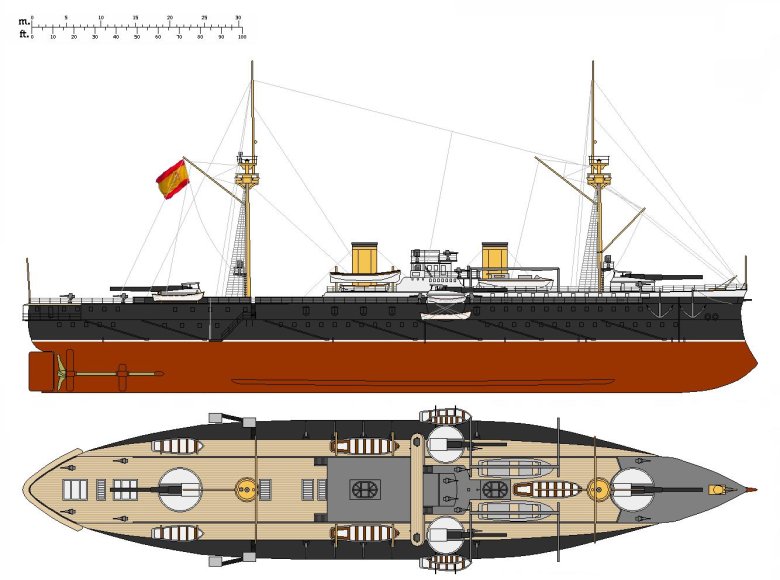 Эскадренный броненосец \ pelayo\