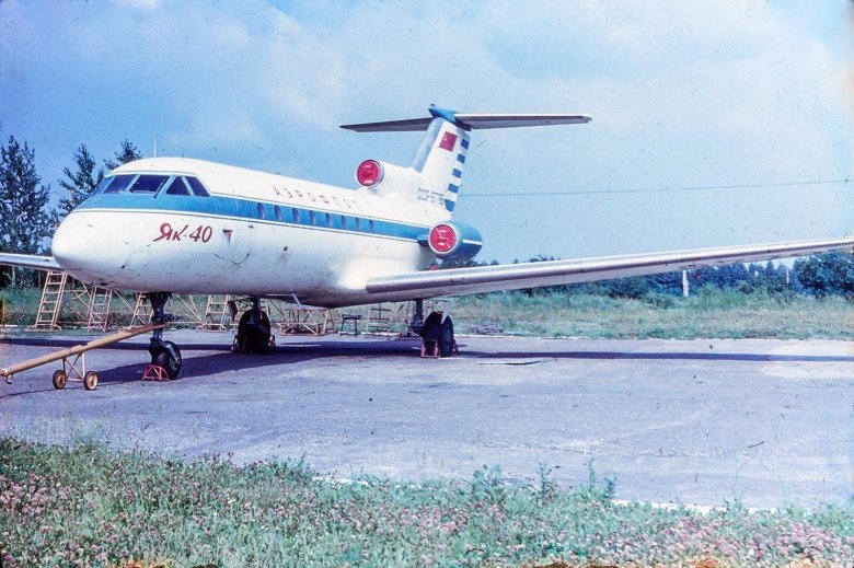 Ту 124 пассажирский самолёт