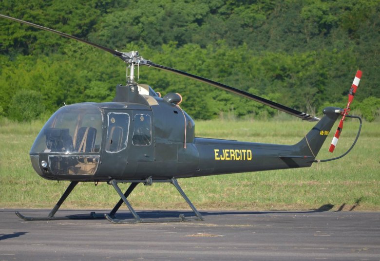 Bell 206 jetranger вертолет