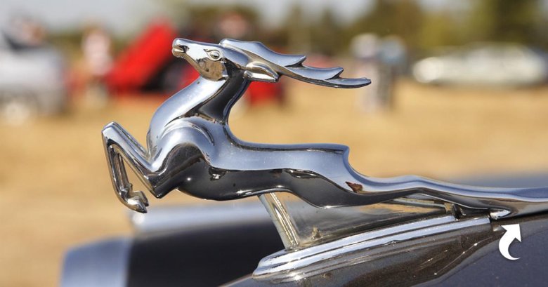 Олень на капот газ 21