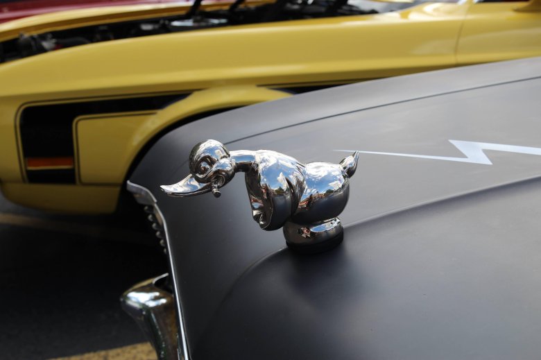 Утёнок на капот автомобиля