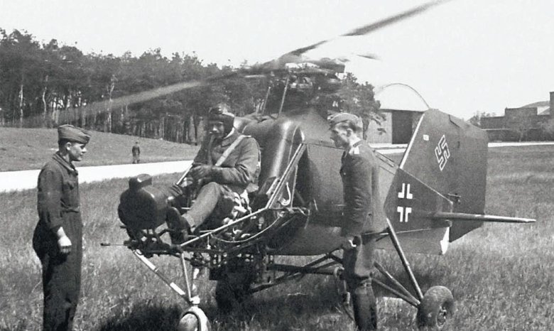 Вертолет flettner fl.282 kolibri