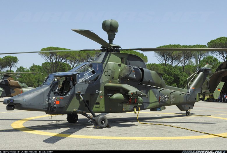 Вертолёт еврокоптер тайгер