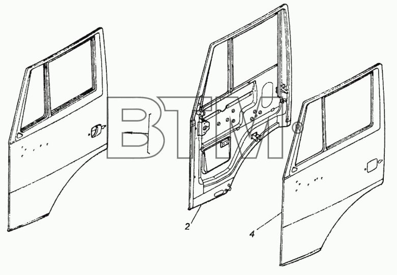 Дверь камаз