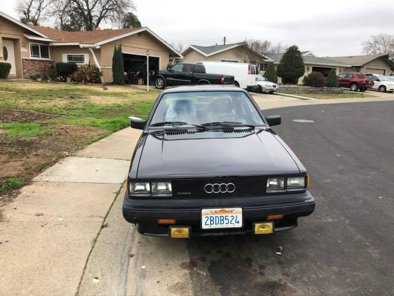 Audi coupe quattro 1985