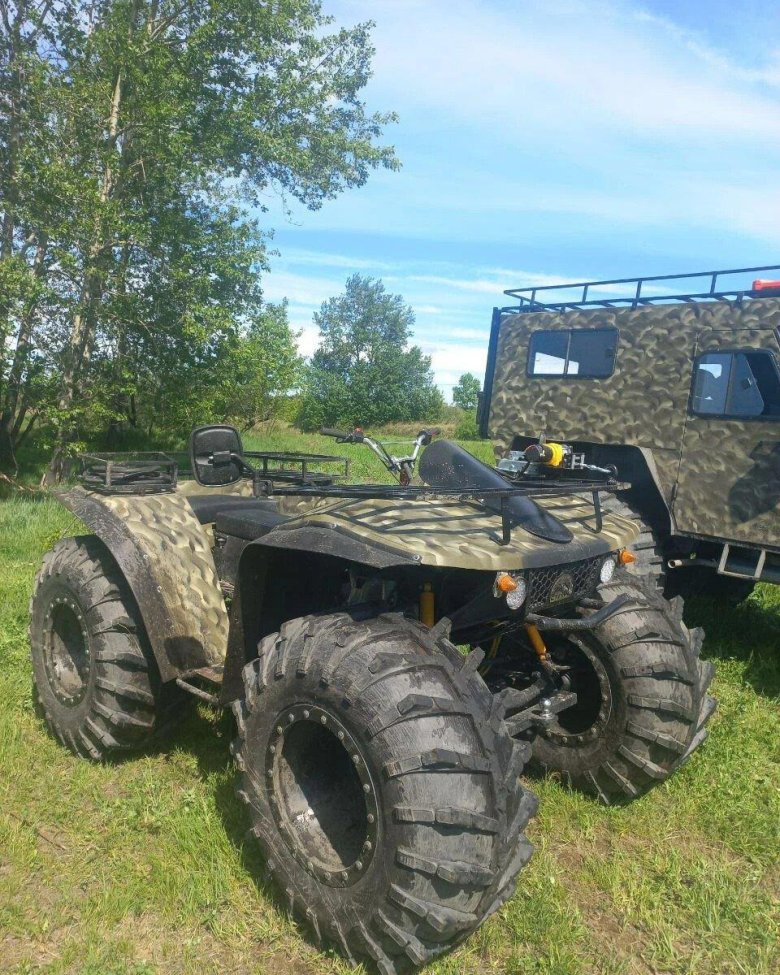 Квадроцикл болотоход росомаха