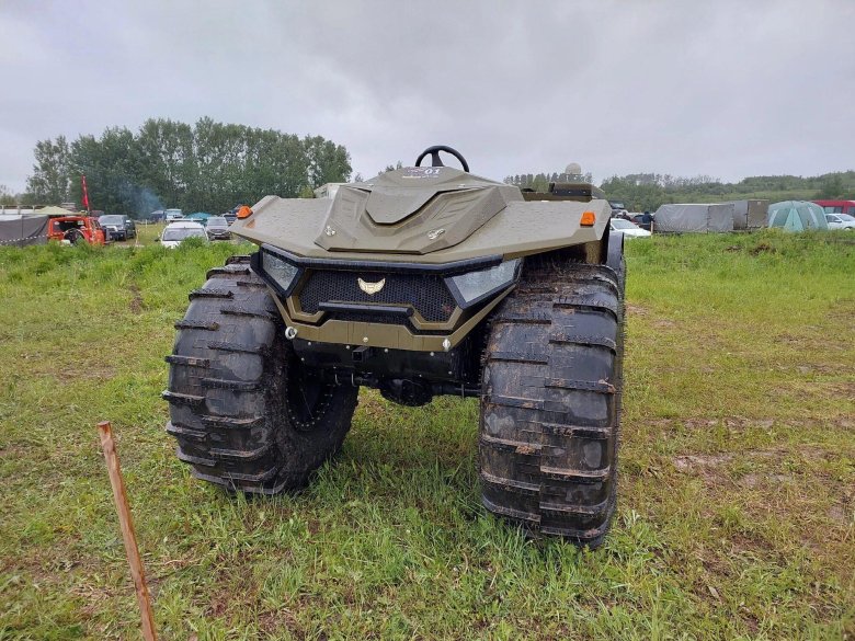 Снегоболотоход егерь