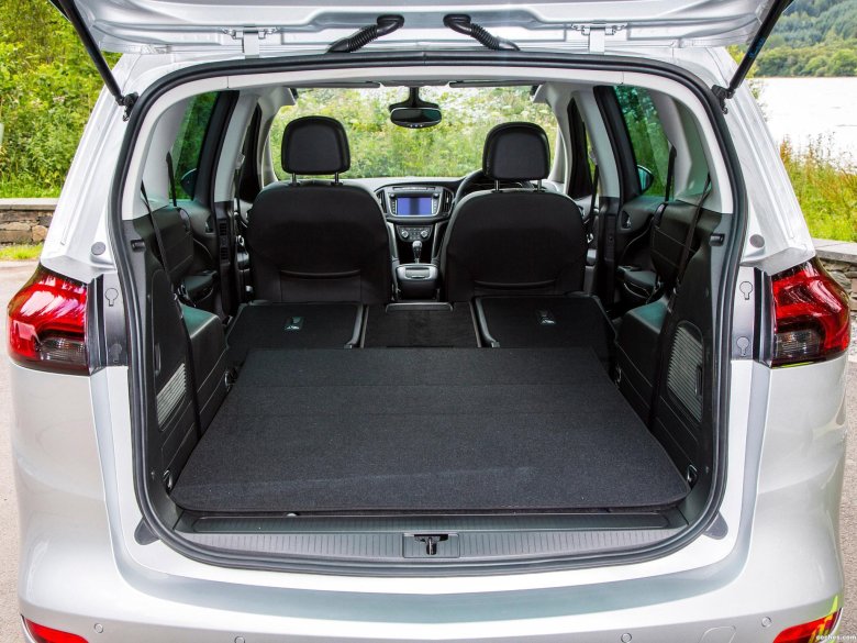 Opel zafira tourer багажник