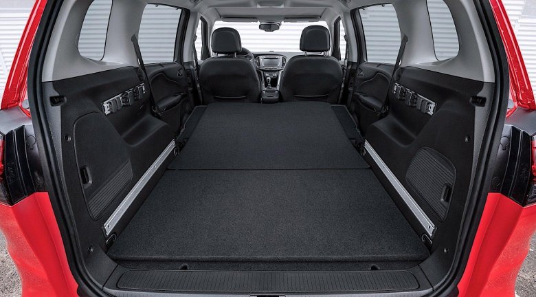 Opel zafira 2007 багажник