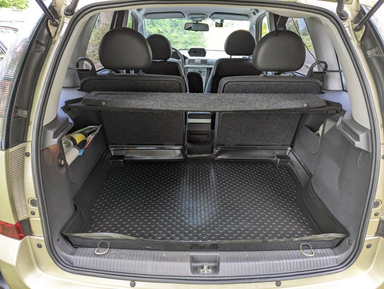 Opel meriva 2008 багажник