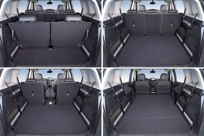 Opel zafira салон багажник