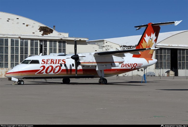 De havilland canada dhc‑8-200 dash 8