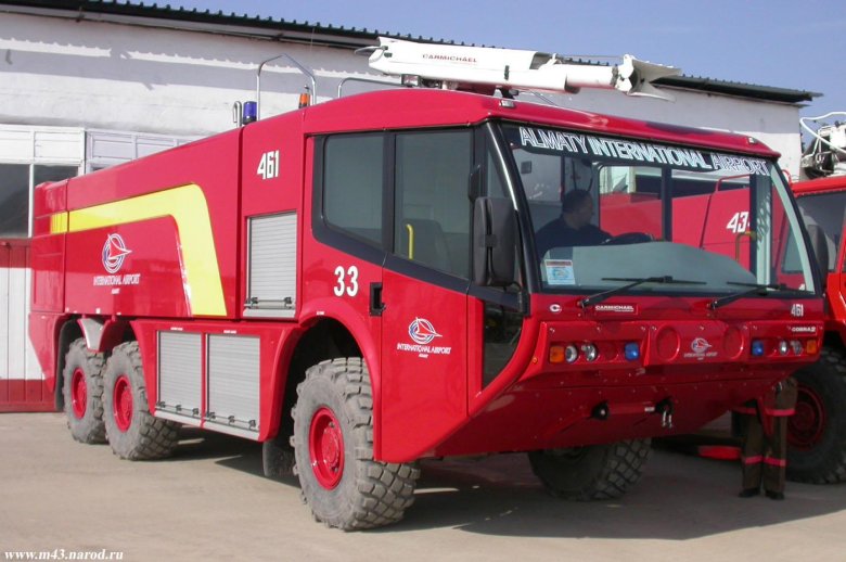 Современная пожарная машина